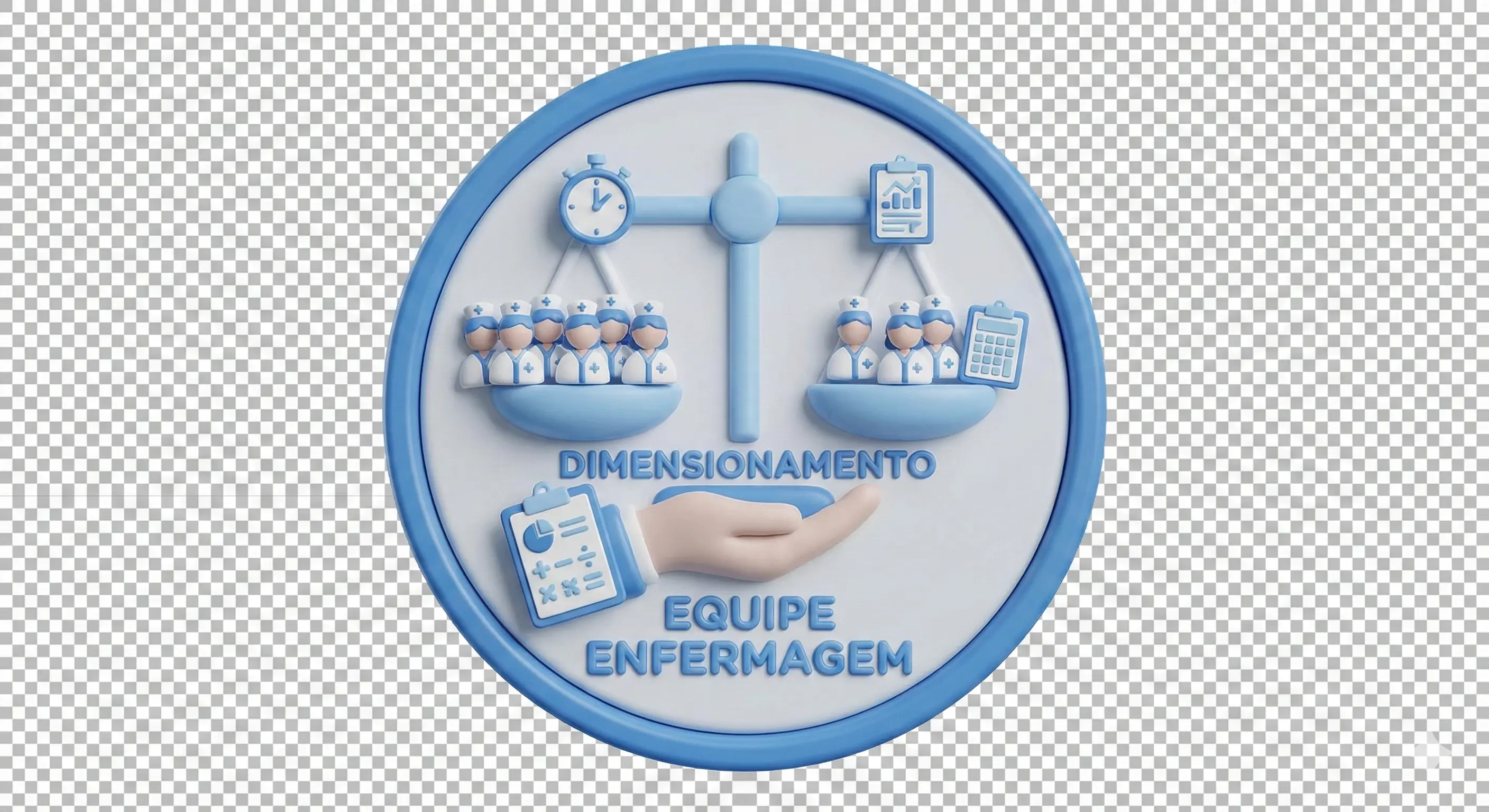 ÍCONE DIMENSIONAMENTO DA EQUIPE DE ENFERMAGEM